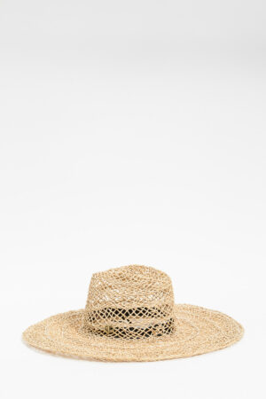 Сламена шапка с широка периферия Twinset