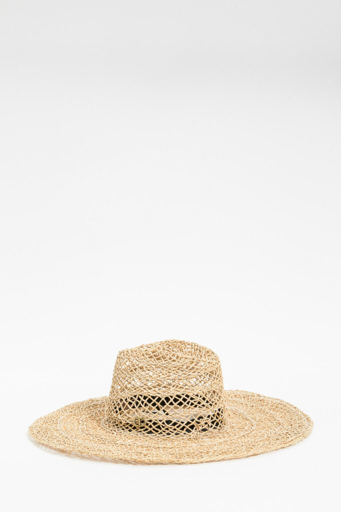 Сламена шапка с широка периферия Twinset