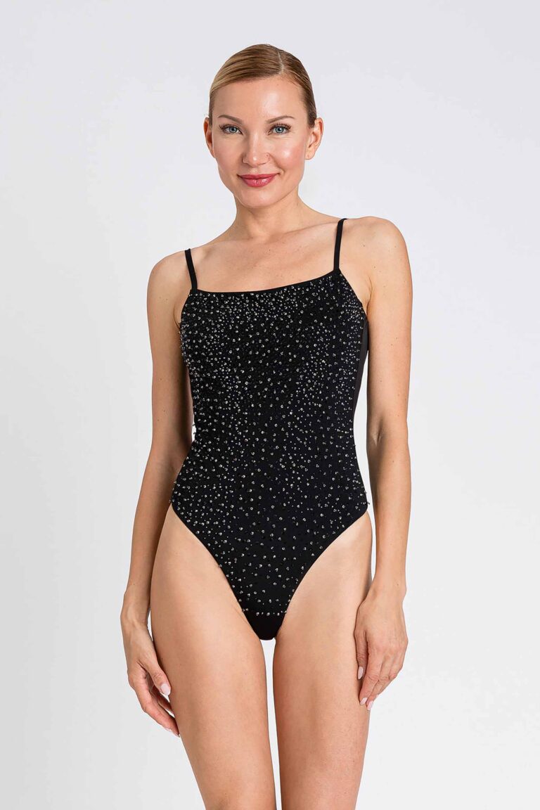 Цял бански с бродерия Twinset