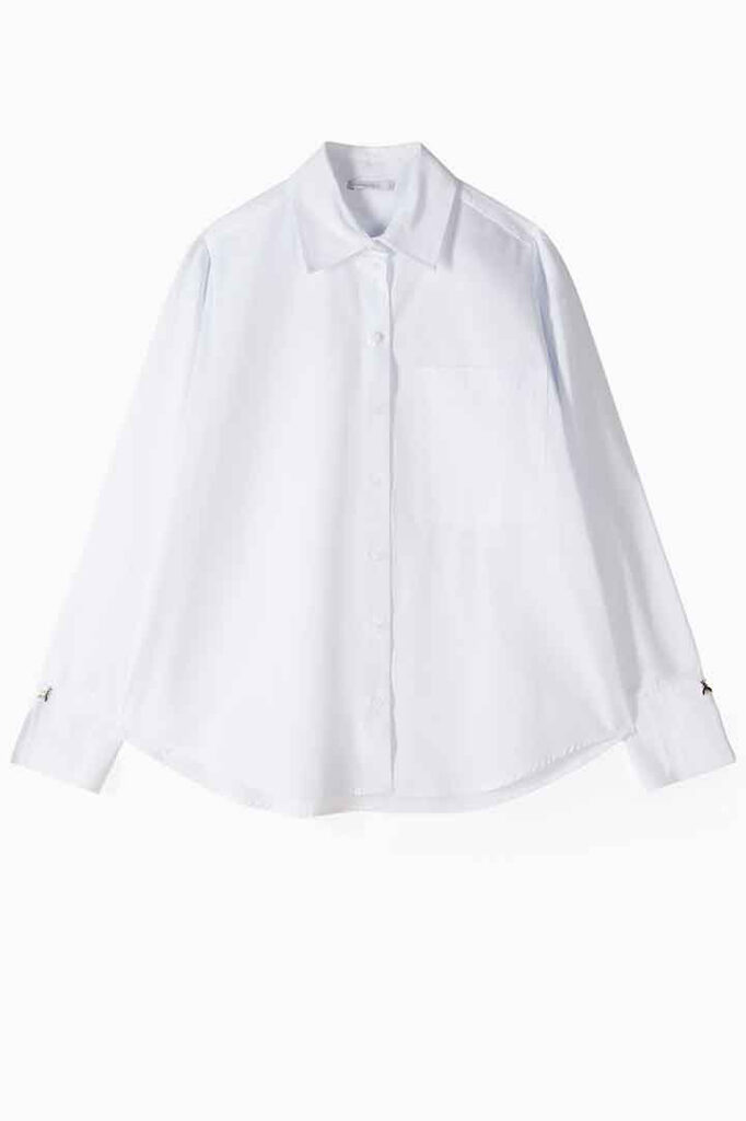 Риза с мъжка кройка Patrizia Pepe