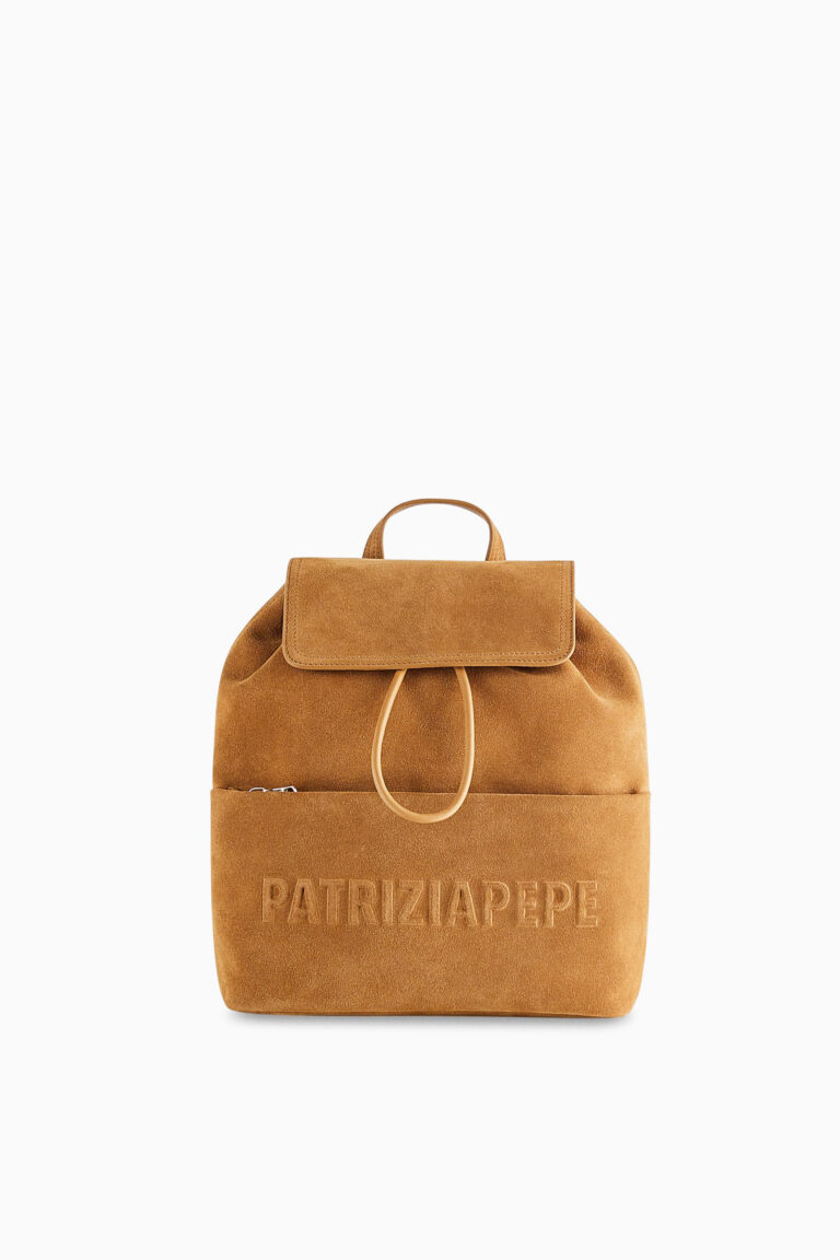 Раница IM(PERFECTION) от велур Patrizia Pepe