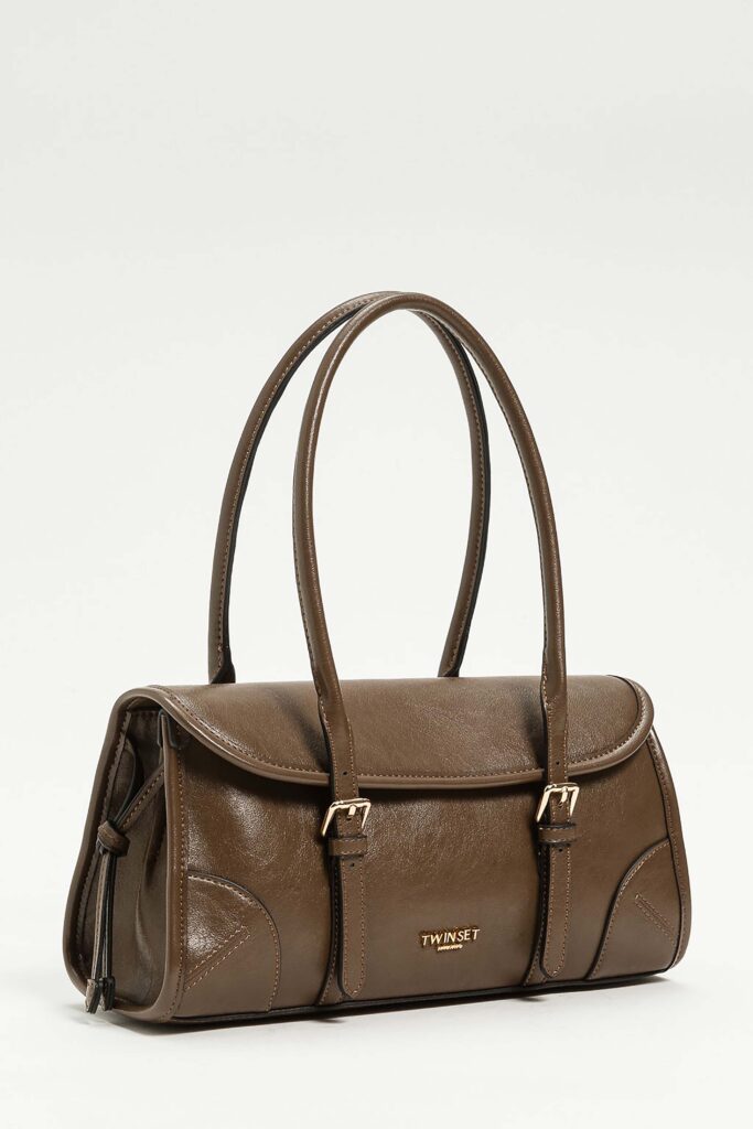 Чанта тип „боулинг“ с катарами Twinset