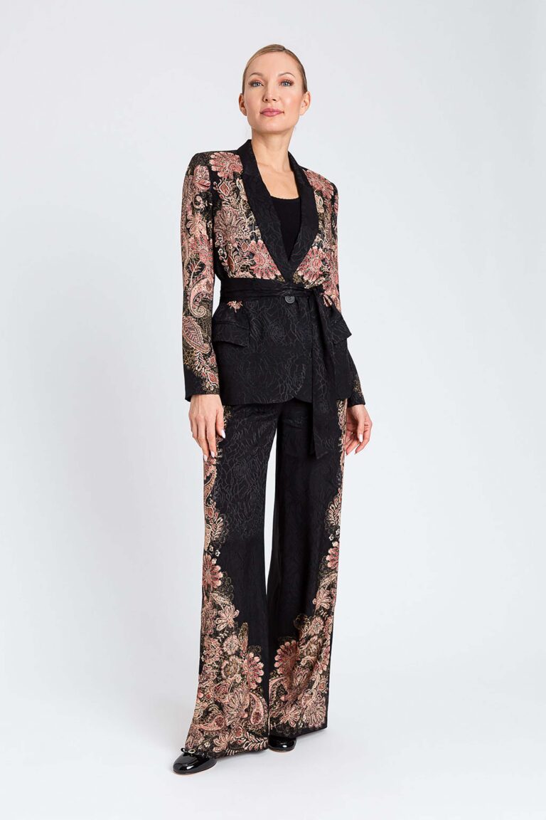 Жакардов блейзър с щампа Twinset