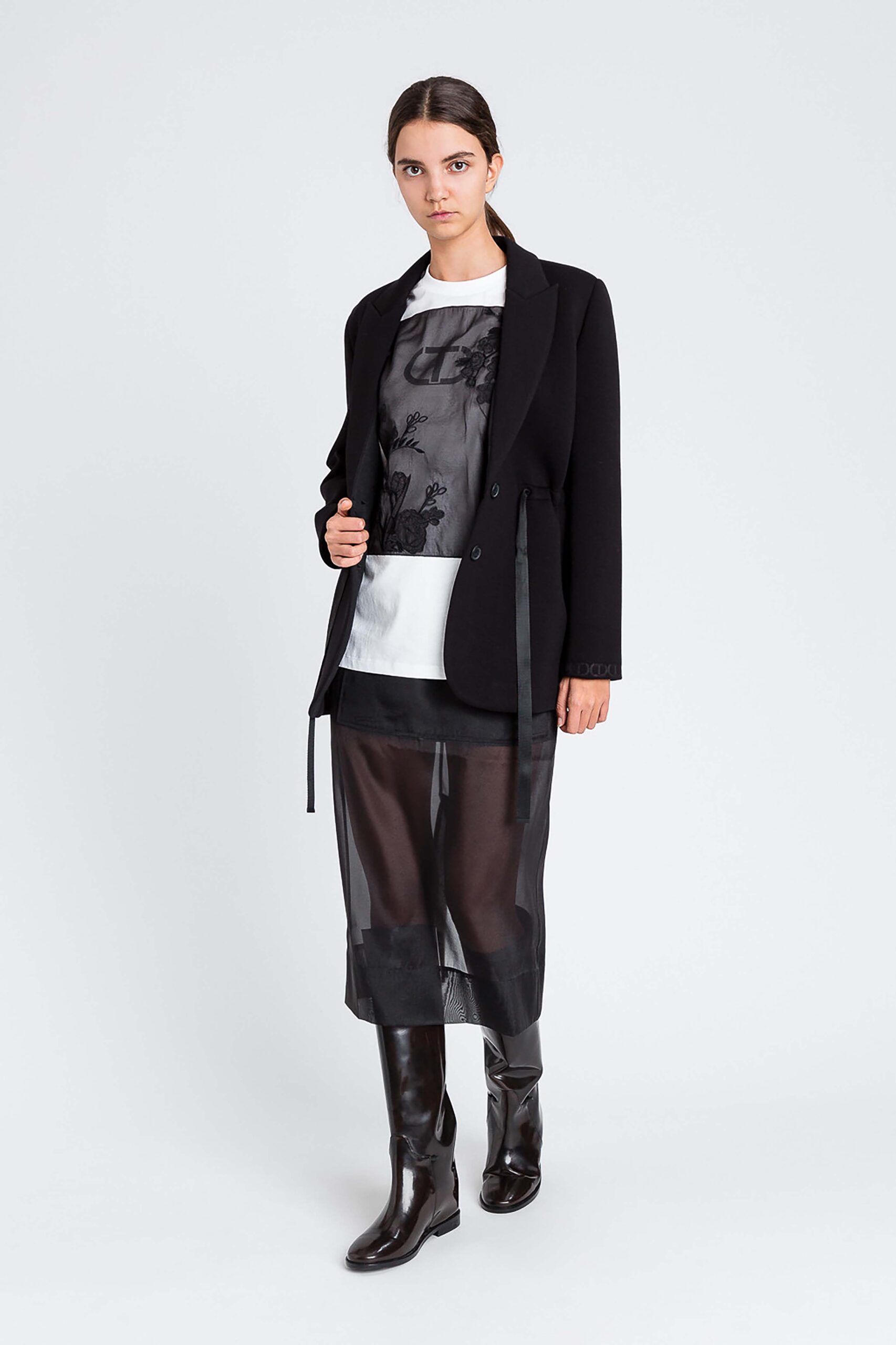 252TP2190-10 Сако от скуба Twinset