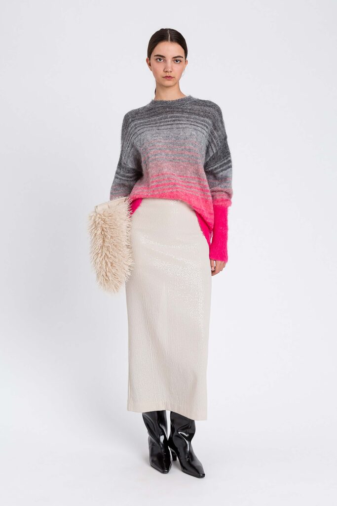 Пуловер от вълнена смес MYFO Twinset