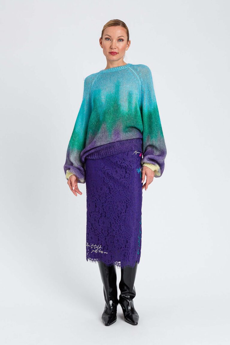 Пуловер MYFO с преливащ принт Twinset