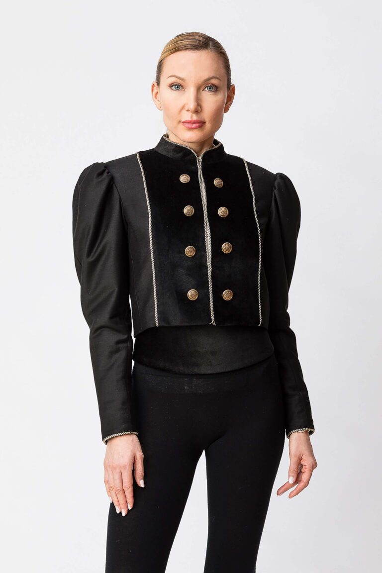 Яке от смес от кадифе и вълна Twinset