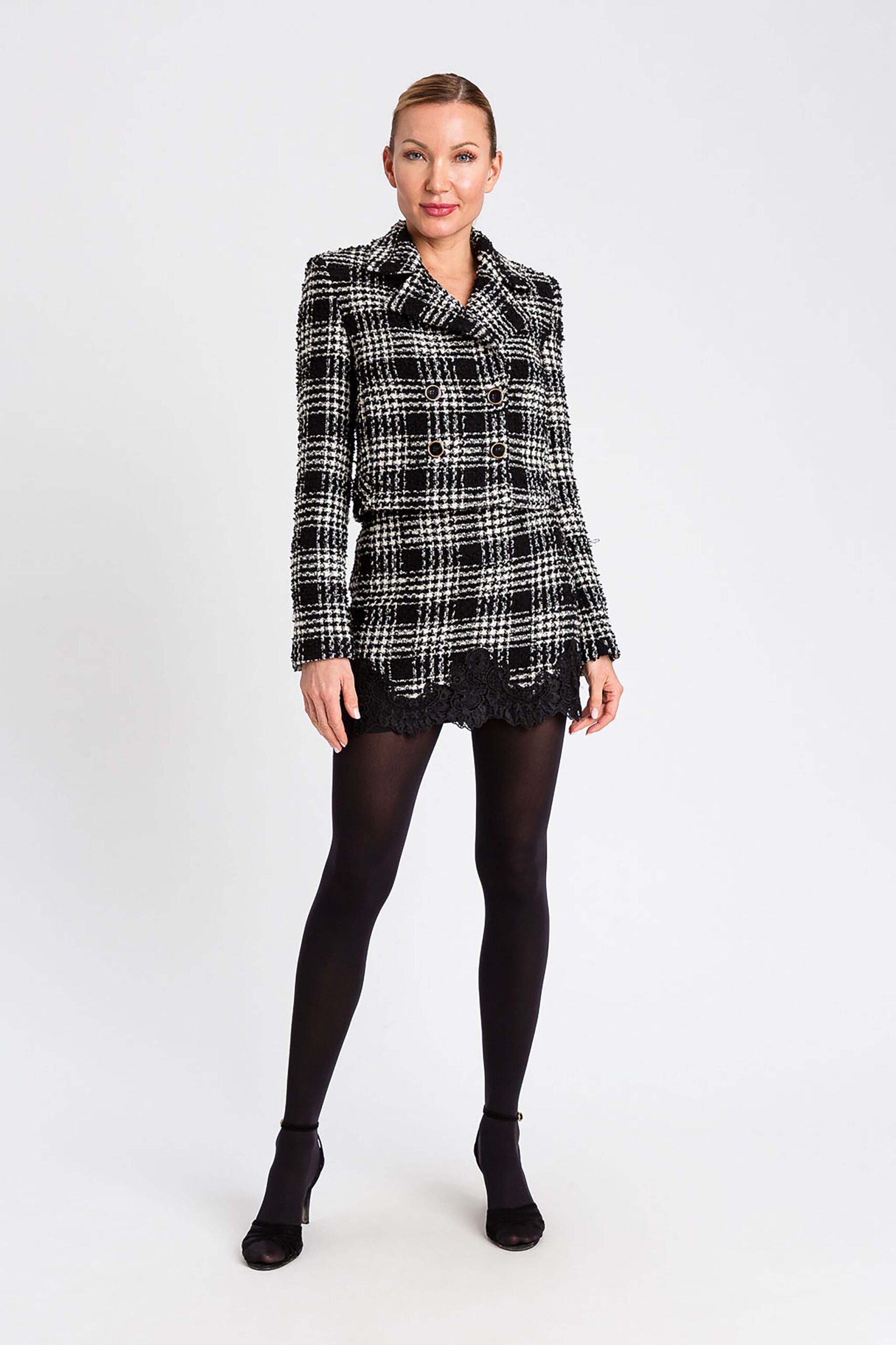 252TT2112-10 Минипола от букле Twinset