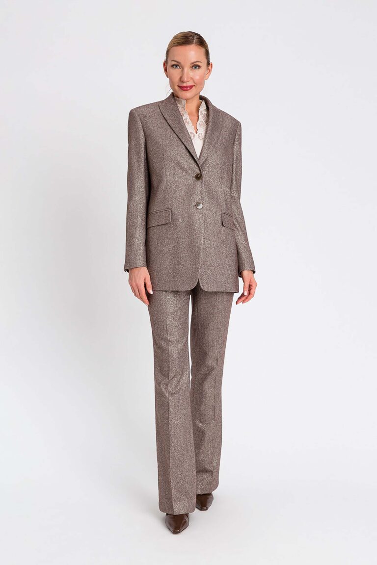 Сако от смес от вълна и памук Twinset