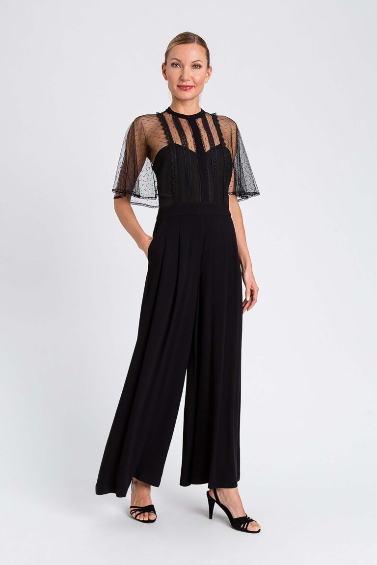 Гащеризон от креп и тюл плуметис Twinset