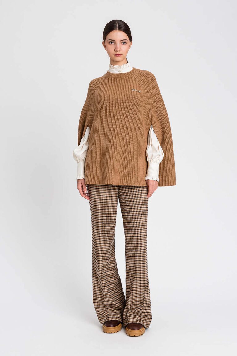 Пелерина от вълнена смес Twinset