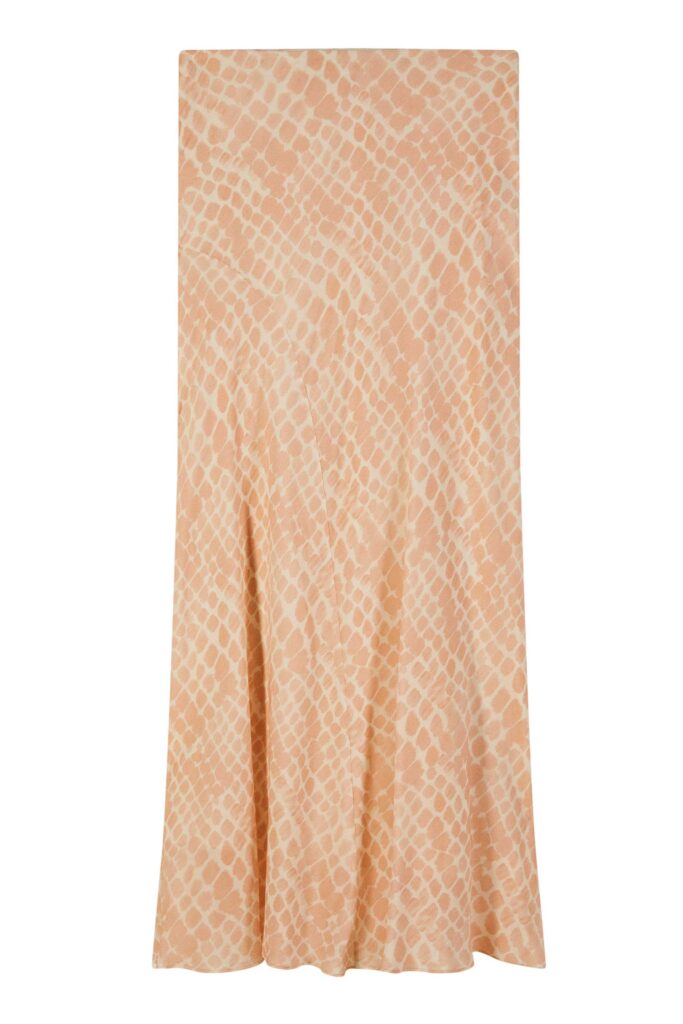 Миди пола от вискоза Patrizia Pepe, бежова