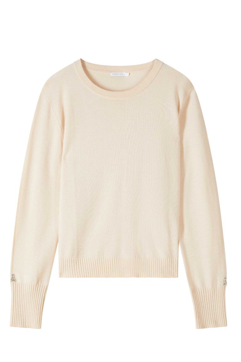 Пуловер от фина вълна Patrizia Pepe