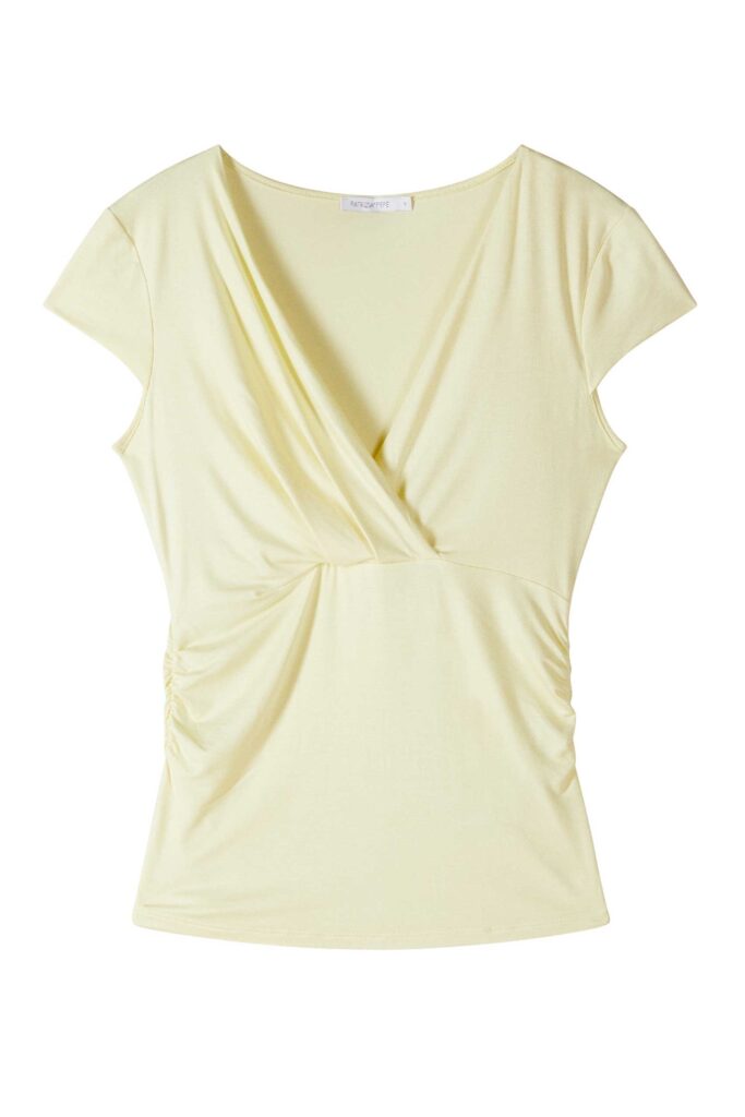 Плисирана тениска Patrizia Pepe