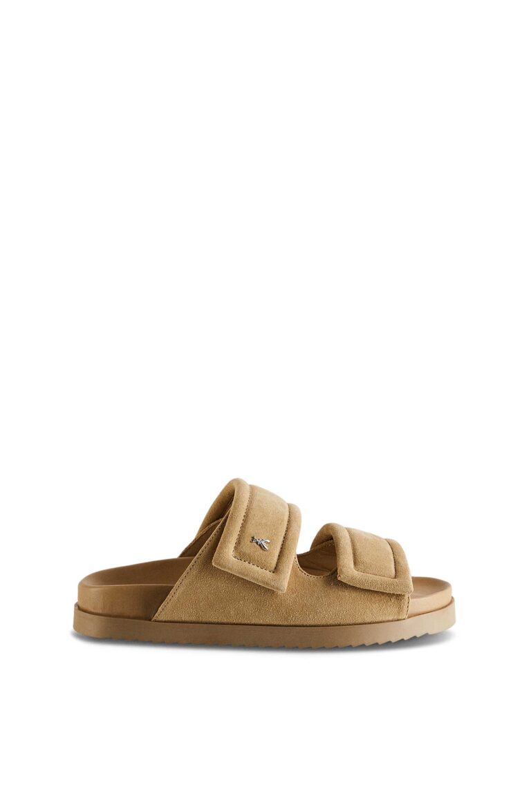 Чехли от естествен велур Patrizia Pepe